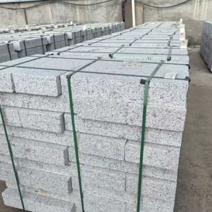 广州 白麻花岗岩路沿石，弧形路沿石，道牙石，马路牙子，界石，路缘石，平沿石，直岩石，平缘石等