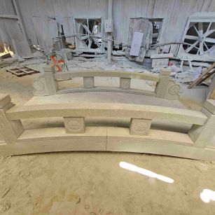 广州 芝麻灰花岗岩异形加工-拱桥，石桥