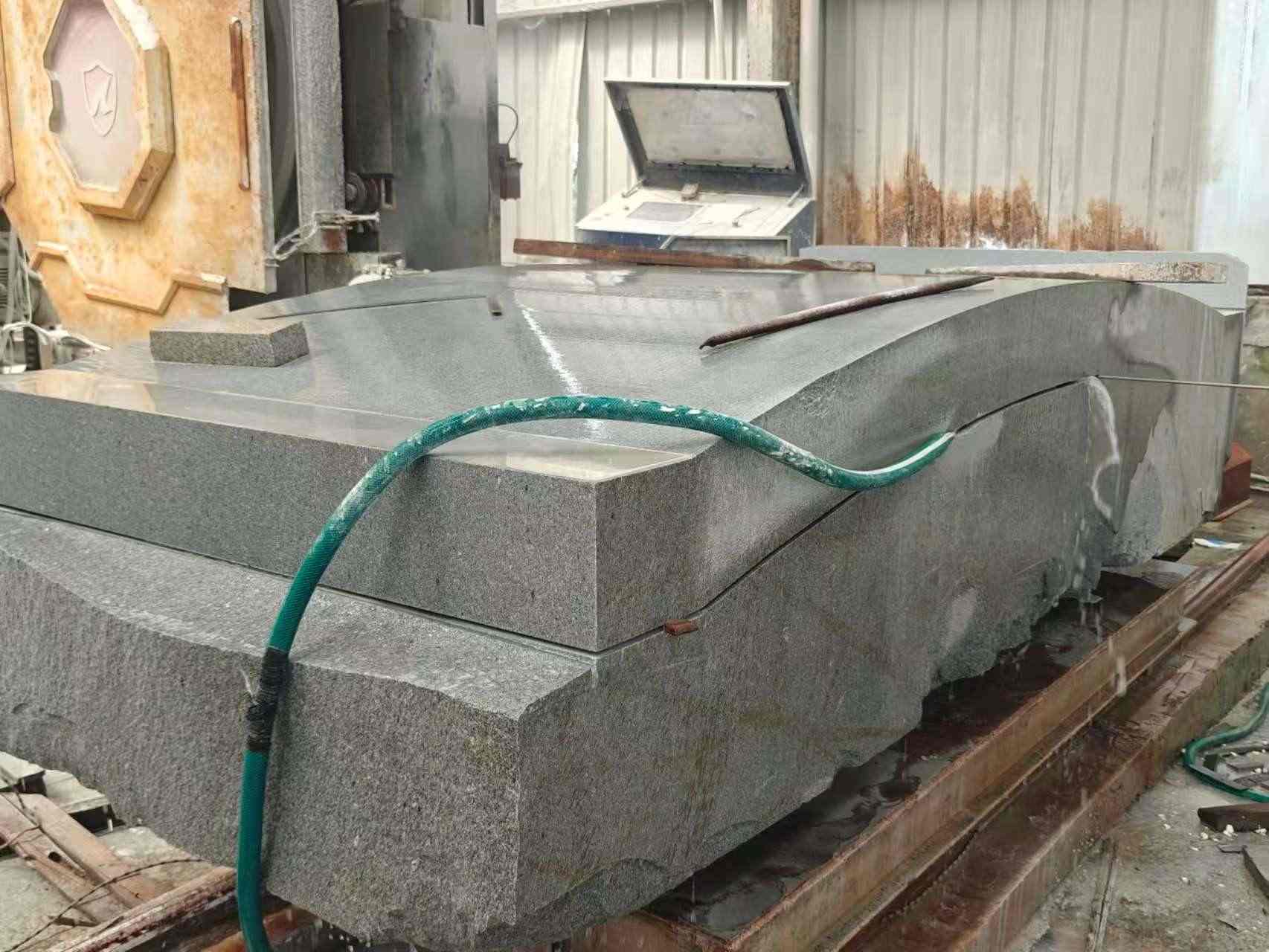 广州 芝麻灰异型加工-拱桥