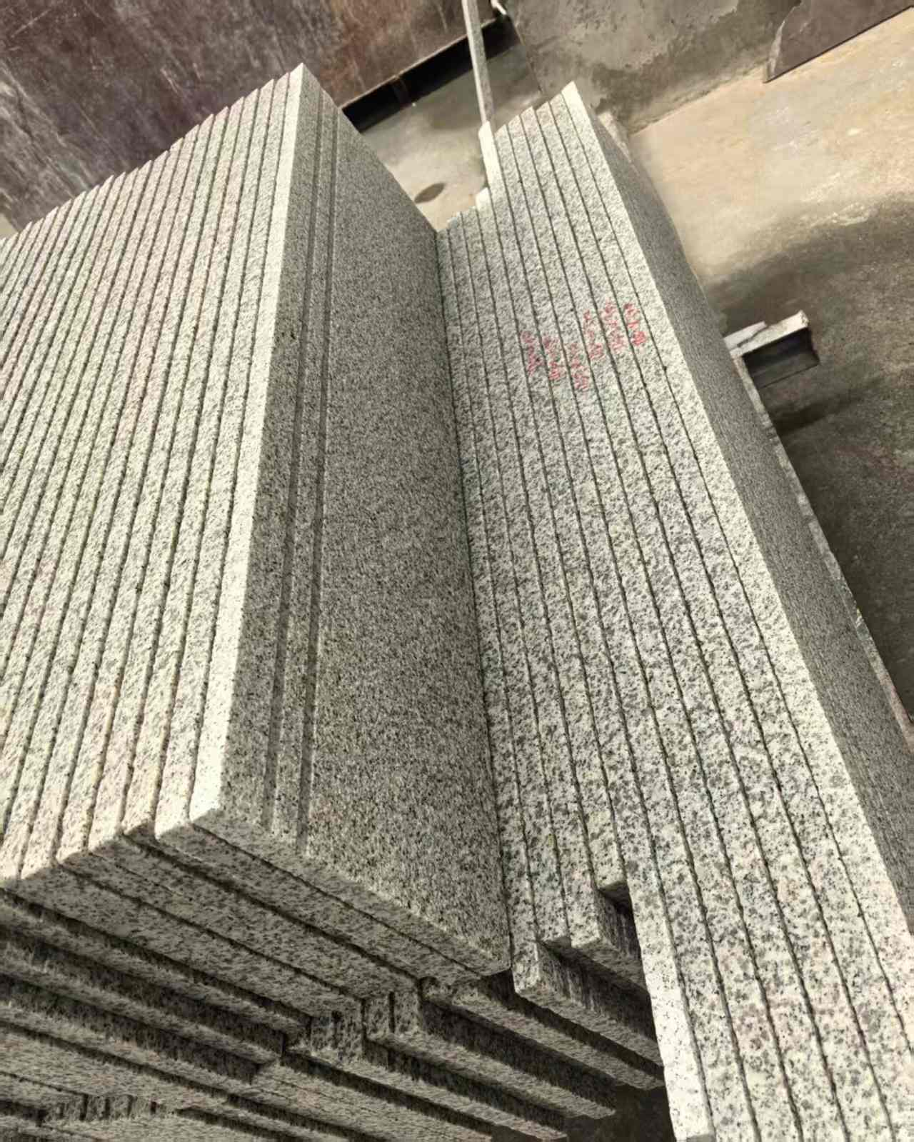 广州 白麻荔枝面花岗岩楼梯踏步