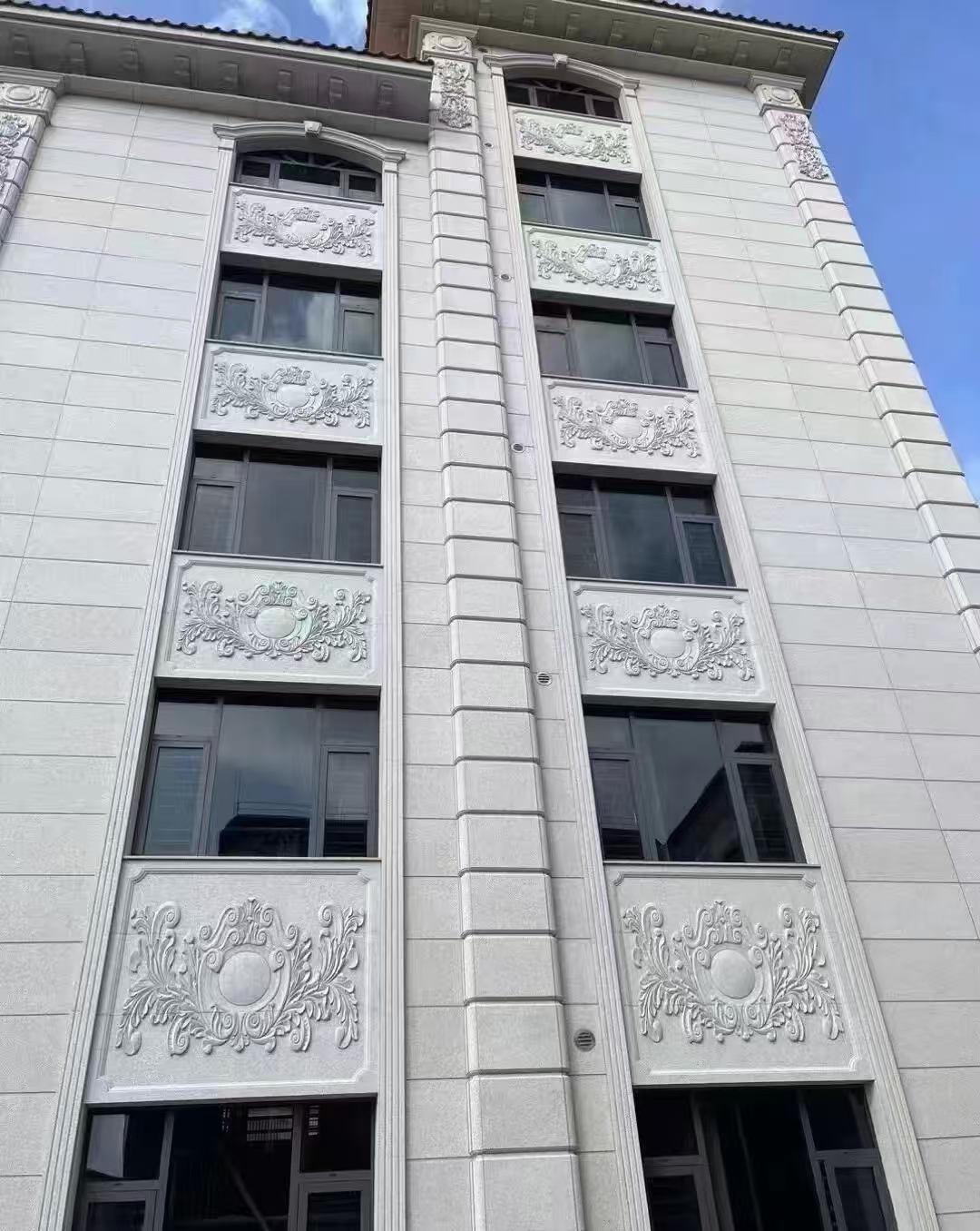 广州 白麻荔枝面花岗岩别墅外墙干挂